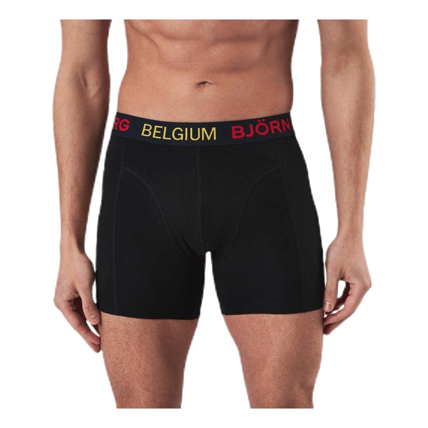 Shorts Sammy Belgium 2-pack Black