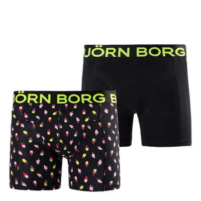 Sammy Gelato Shorts 2-pack Green/Black