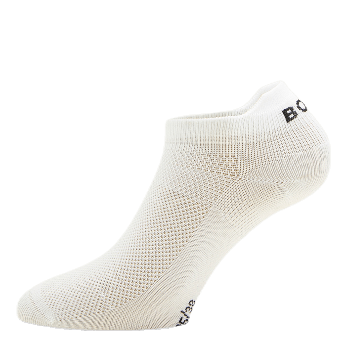 Solid Step Sock White