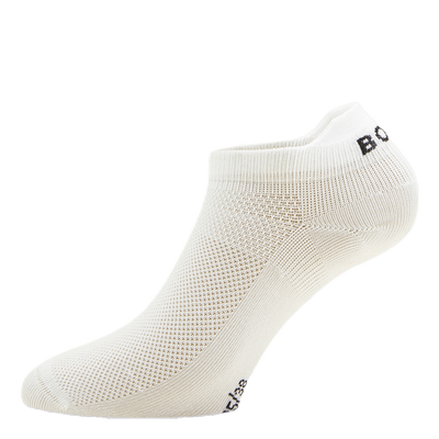 Solid Step Sock White