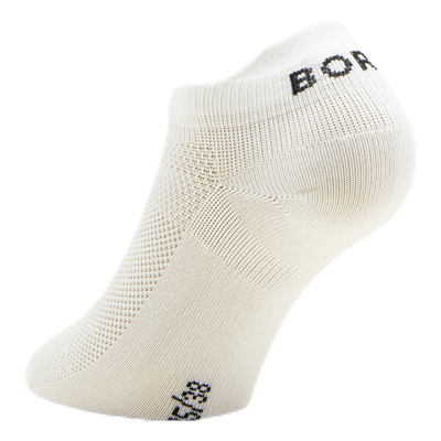Solid Step Sock White