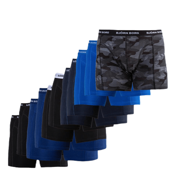 Sammy Solid Shorts 12-Pack Black