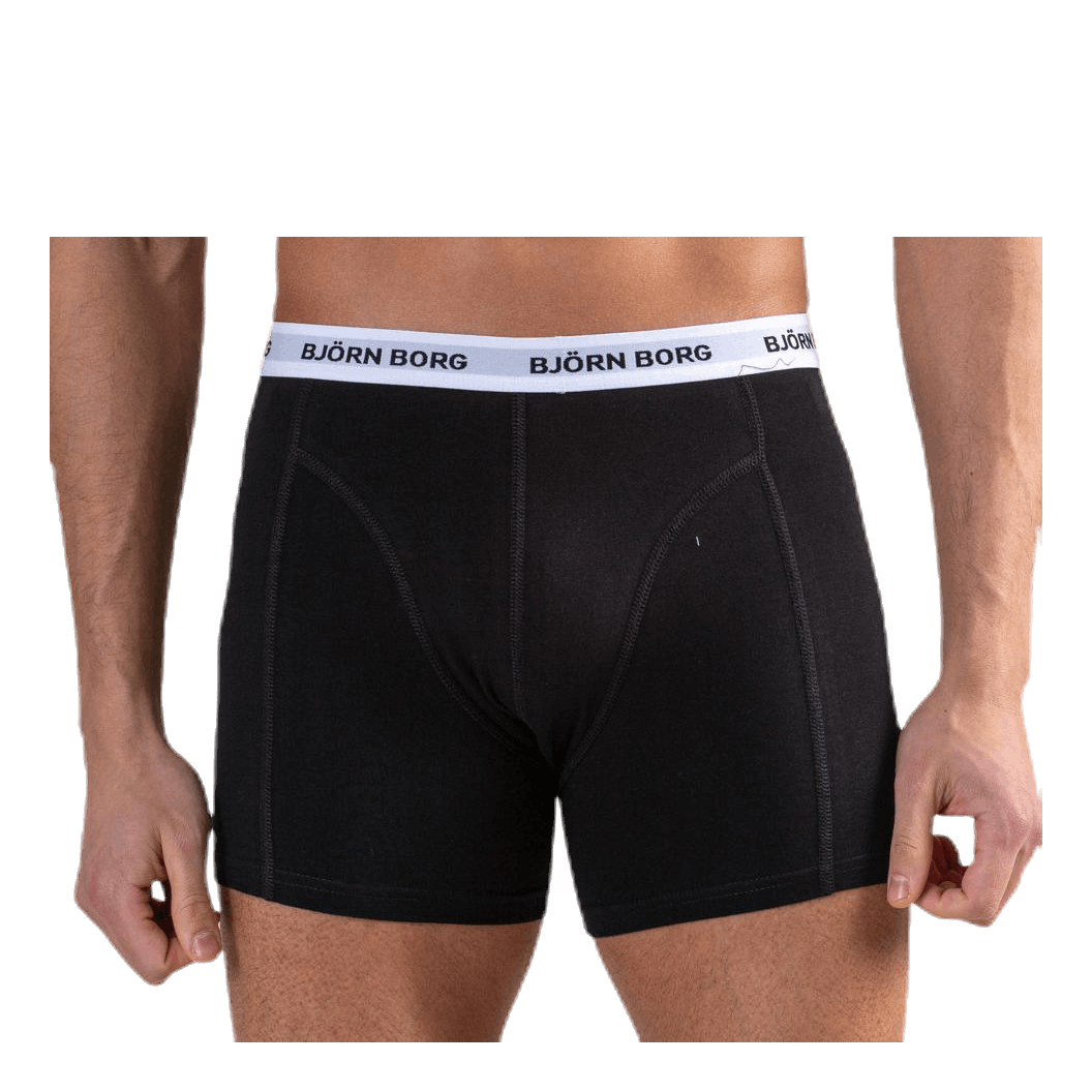 Sammy Solid Shorts 12-Pack Black