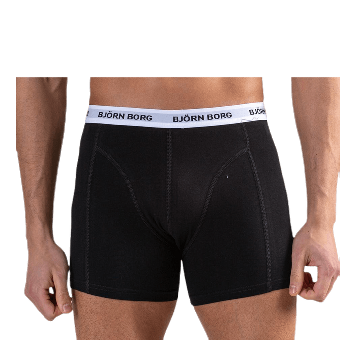 Sammy Solid Shorts 12-Pack Black