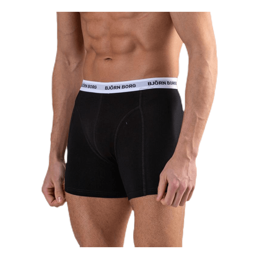 Sammy Solid Shorts 12-Pack Black