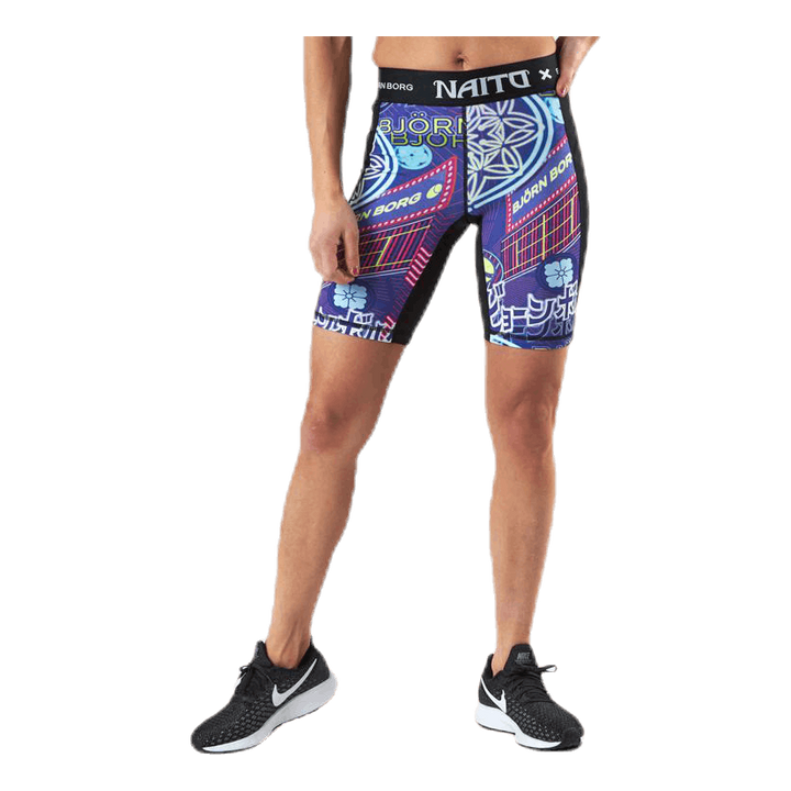 Carly Bike Shorts Patterned