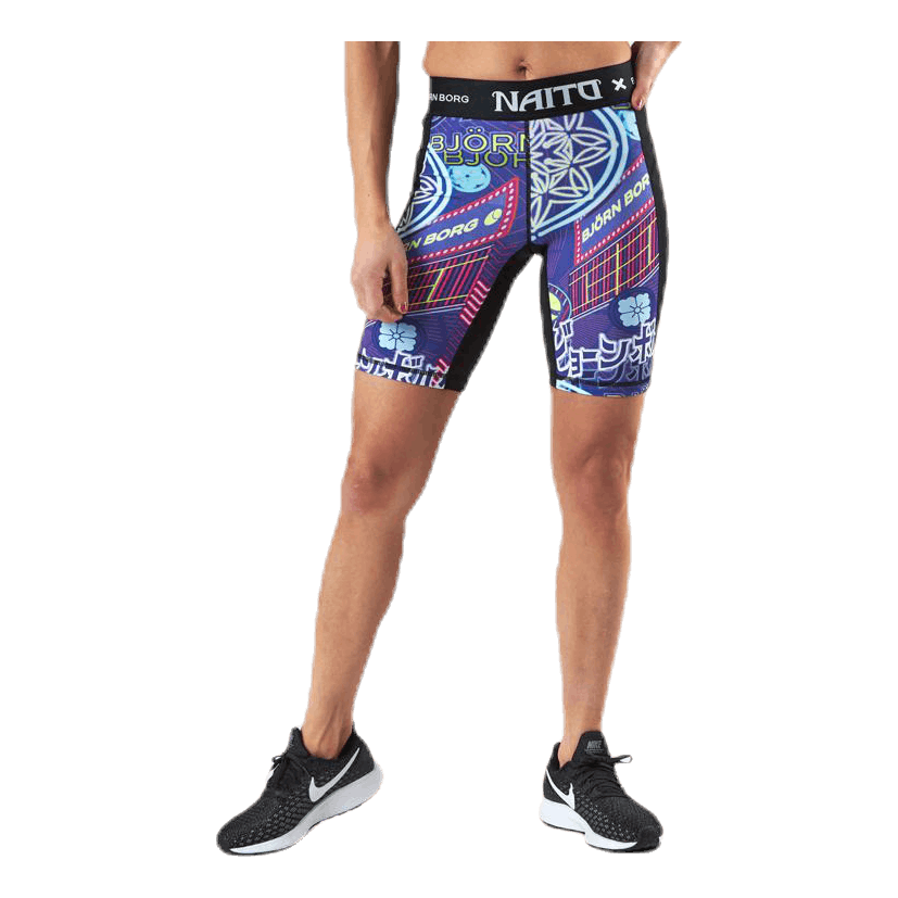 Carly Bike Shorts Patterned