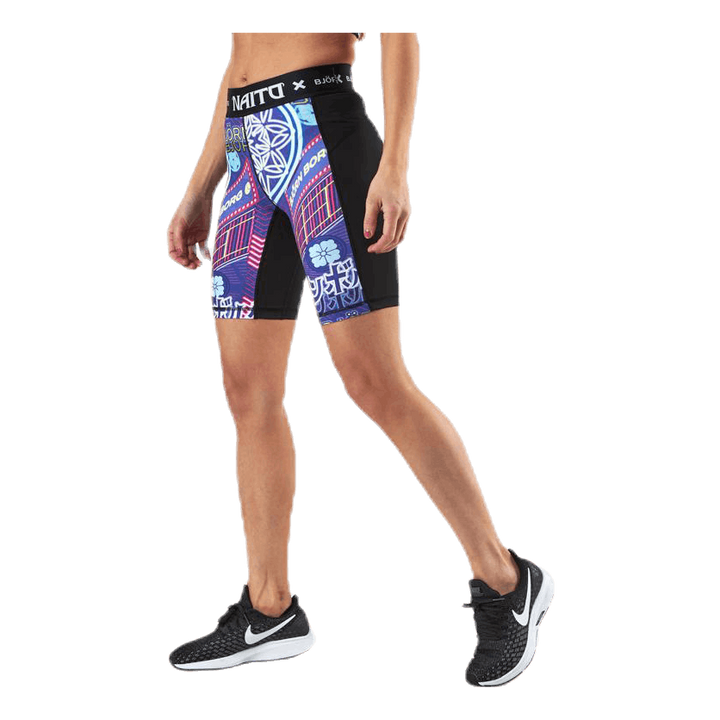 Carly Bike Shorts Patterned