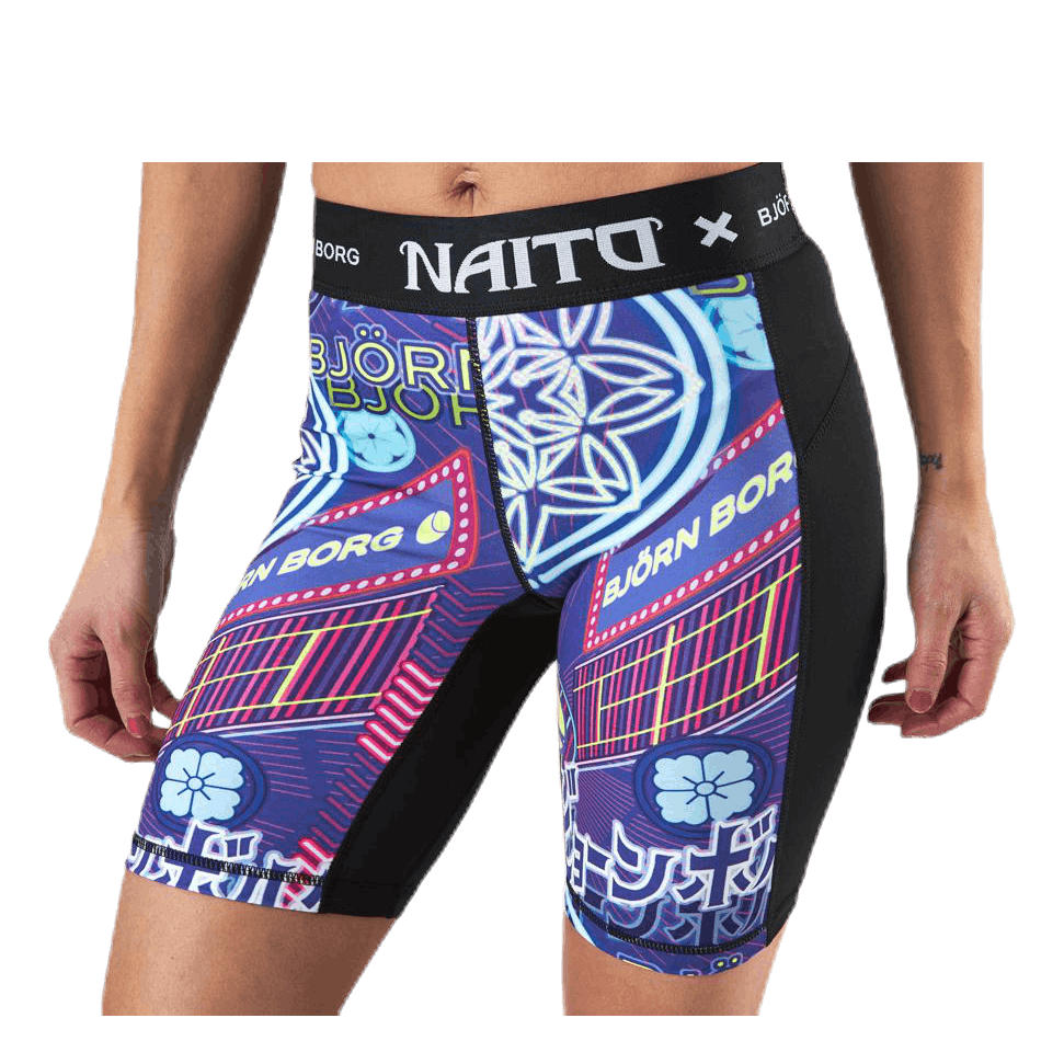 Carly Bike Shorts Patterned