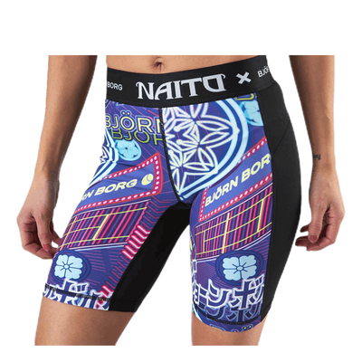 Carly Bike Shorts Patterned