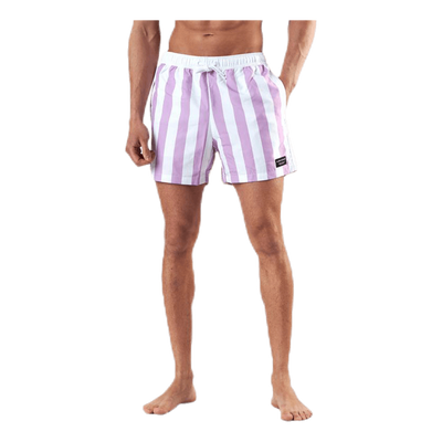 Sylvester Loose Shorts Pink/White