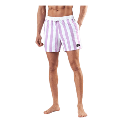Sylvester Loose Shorts Pink/White