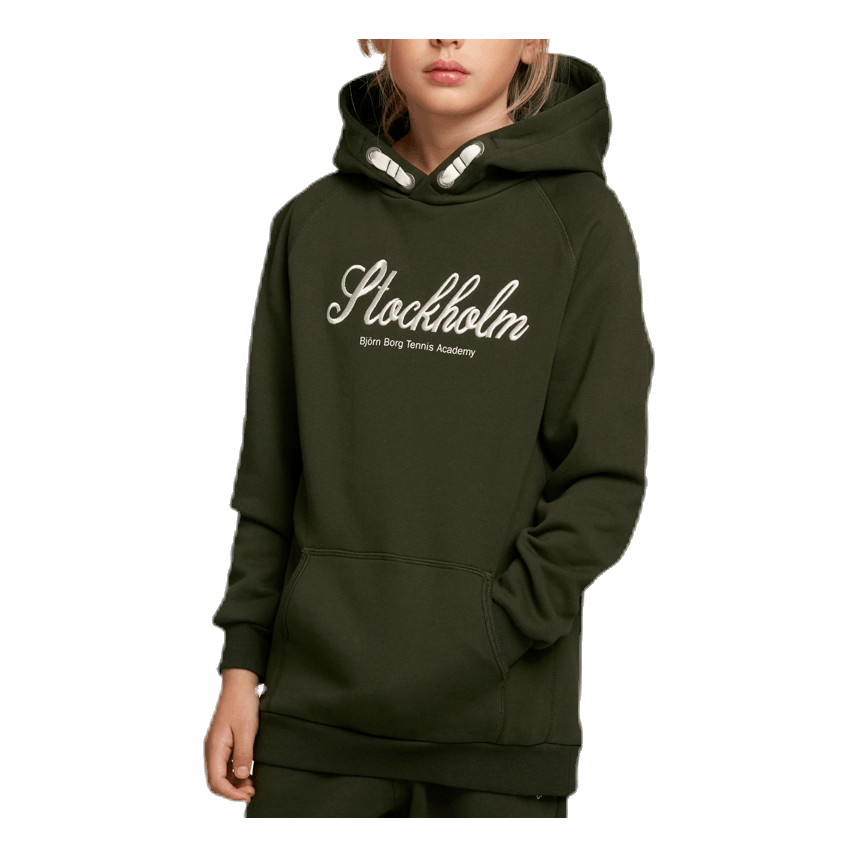 Borg Sport Hoodie Jr Green