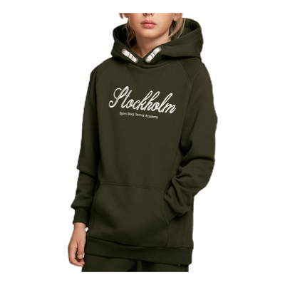 Borg Sport Hoodie Jr Green