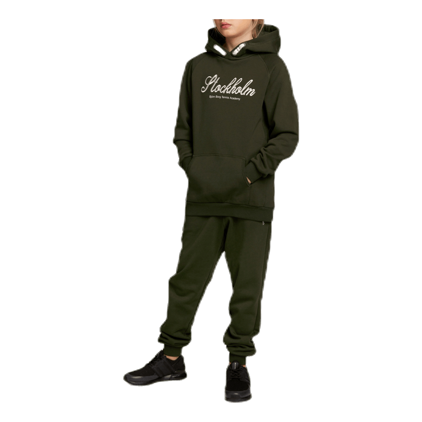Borg Sport Hoodie Jr Green