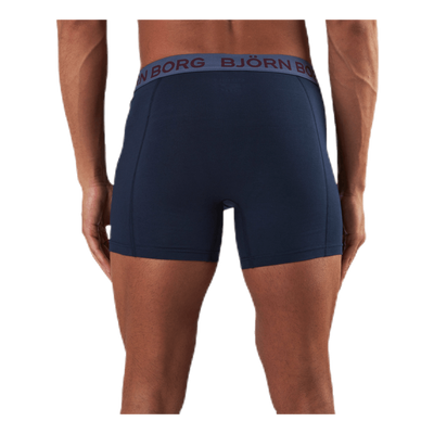 Sammy Solid Shorts 3-Pack Blue/Red