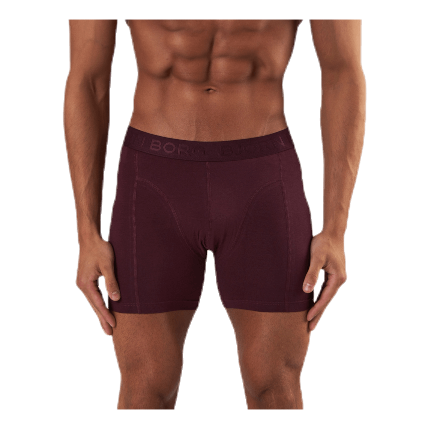 Sammy Solid Shorts 3-Pack Blue/Red