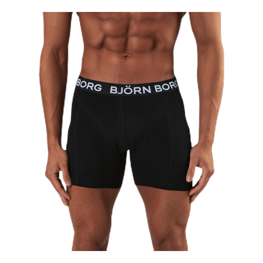 Sammy Solid Shorts 3-Pack Blue/Red