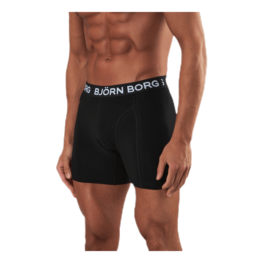 Sammy Solid Shorts 3-Pack Blue/Red