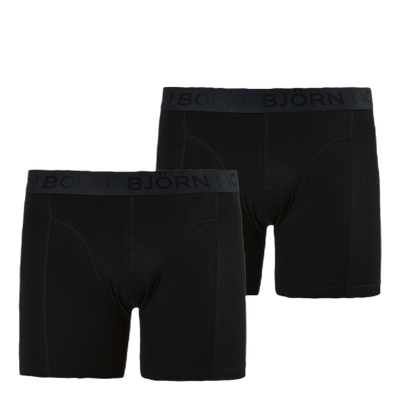 Sammy Solid Shorts 2-Pack Black