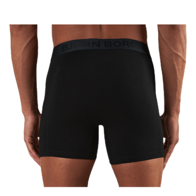 Sammy Solid Shorts 2-Pack Black