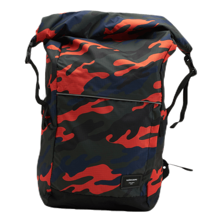 Mike Backpack Orange/Patterned