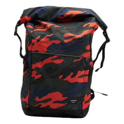 Mike Backpack Orange/Patterned