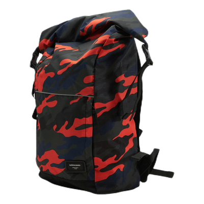 Mike Backpack Orange/Patterned