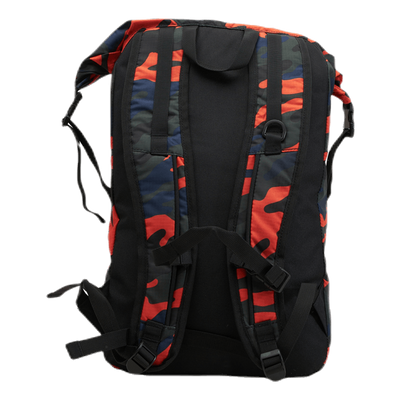 Mike Backpack Orange/Patterned