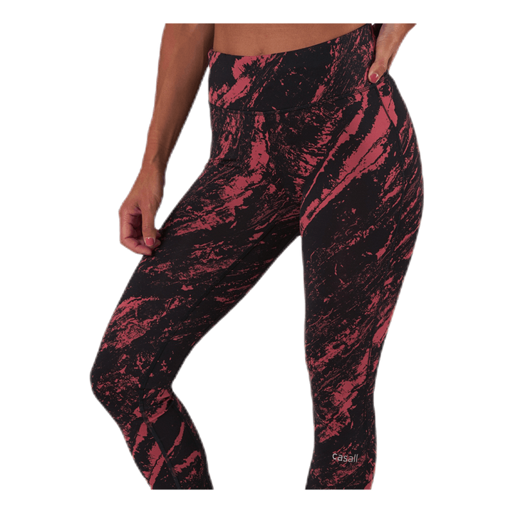 Classic Printed 7/8 Tights Pink