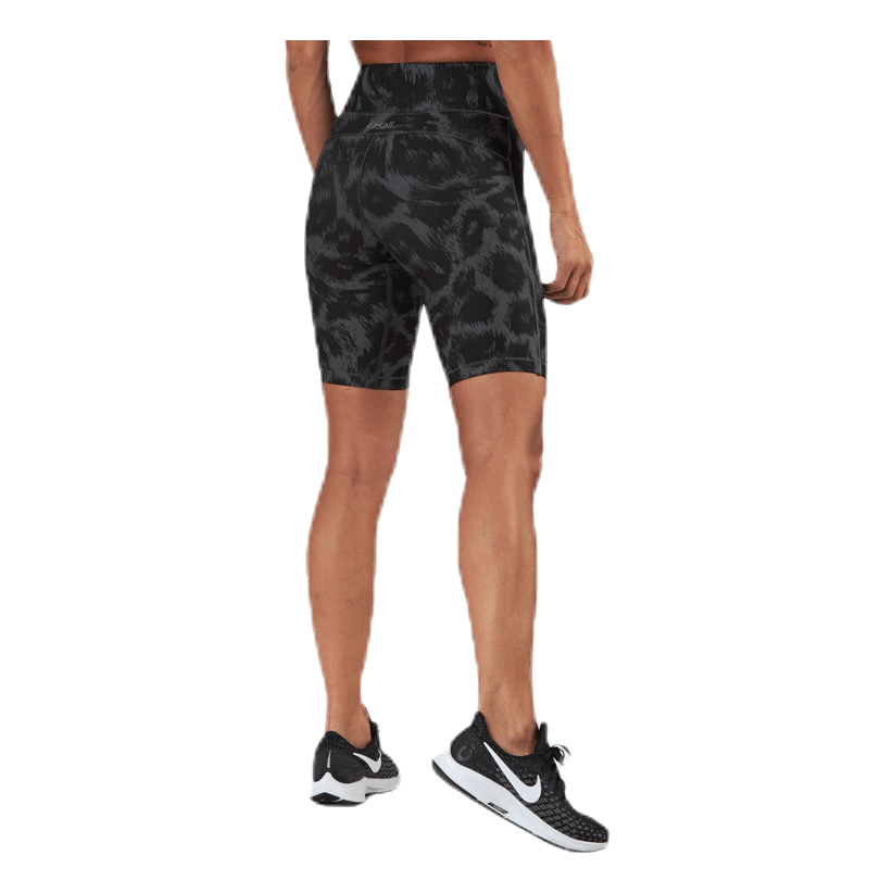 Awake Printed Biker Tights Black/Grey