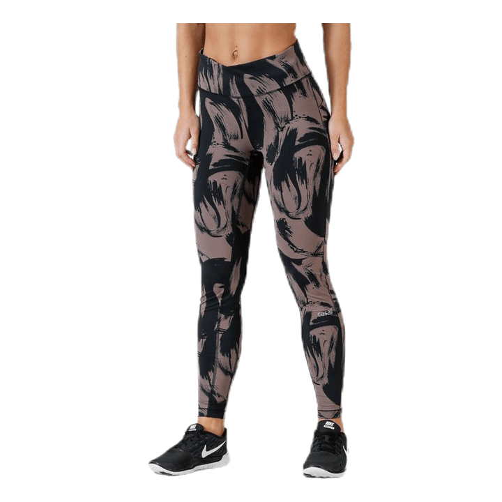 Sweeping 7/8 Tights Patterned
