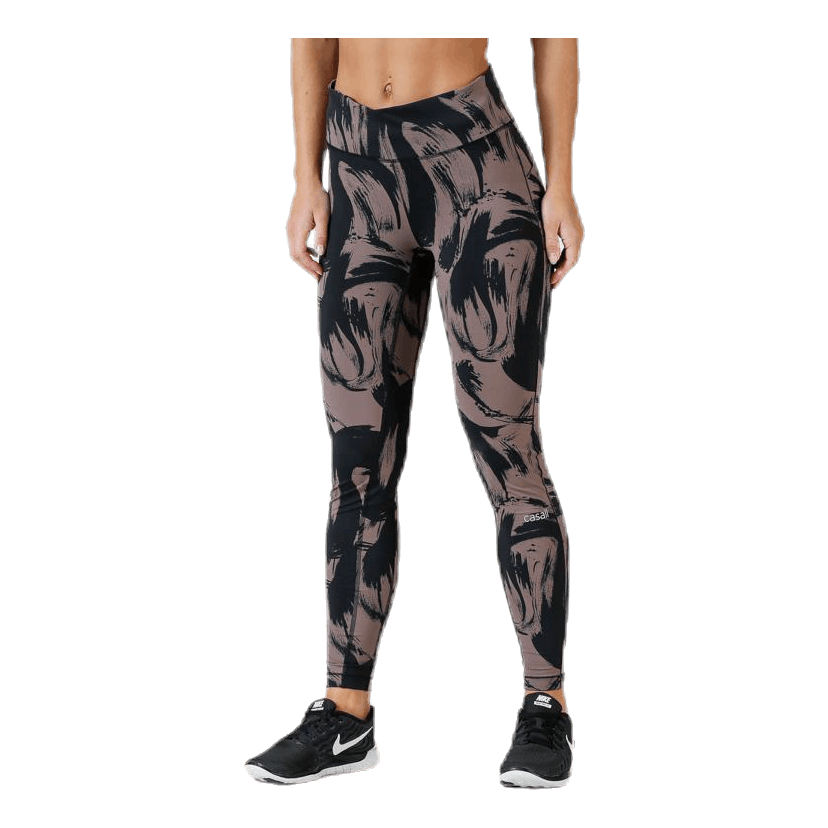 Sweeping 7/8 Tights Patterned