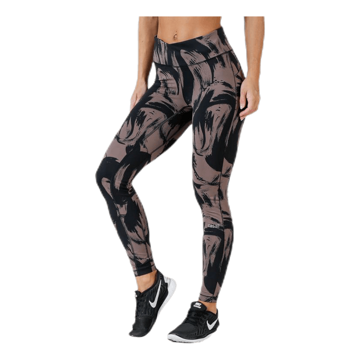 Sweeping 7/8 Tights Patterned