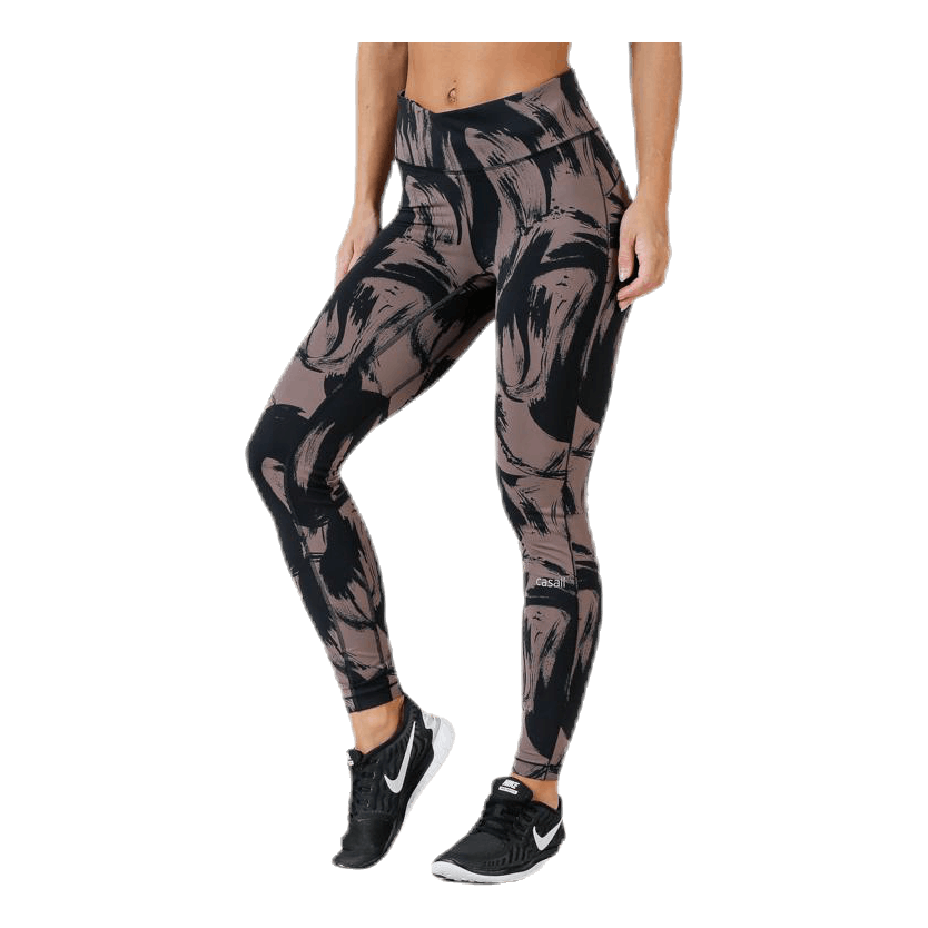 Sweeping 7/8 Tights Patterned