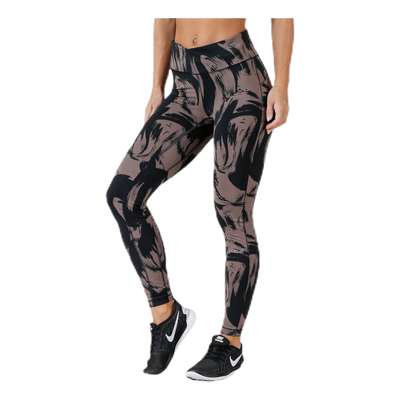 Sweeping 7/8 Tights Patterned