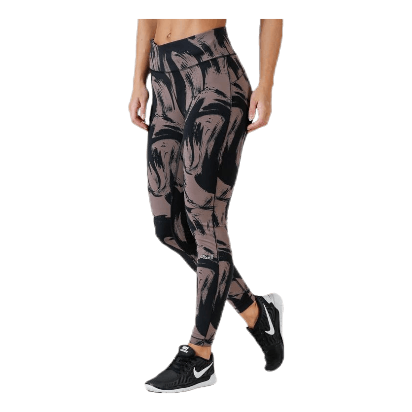 Sweeping 7/8 Tights Patterned