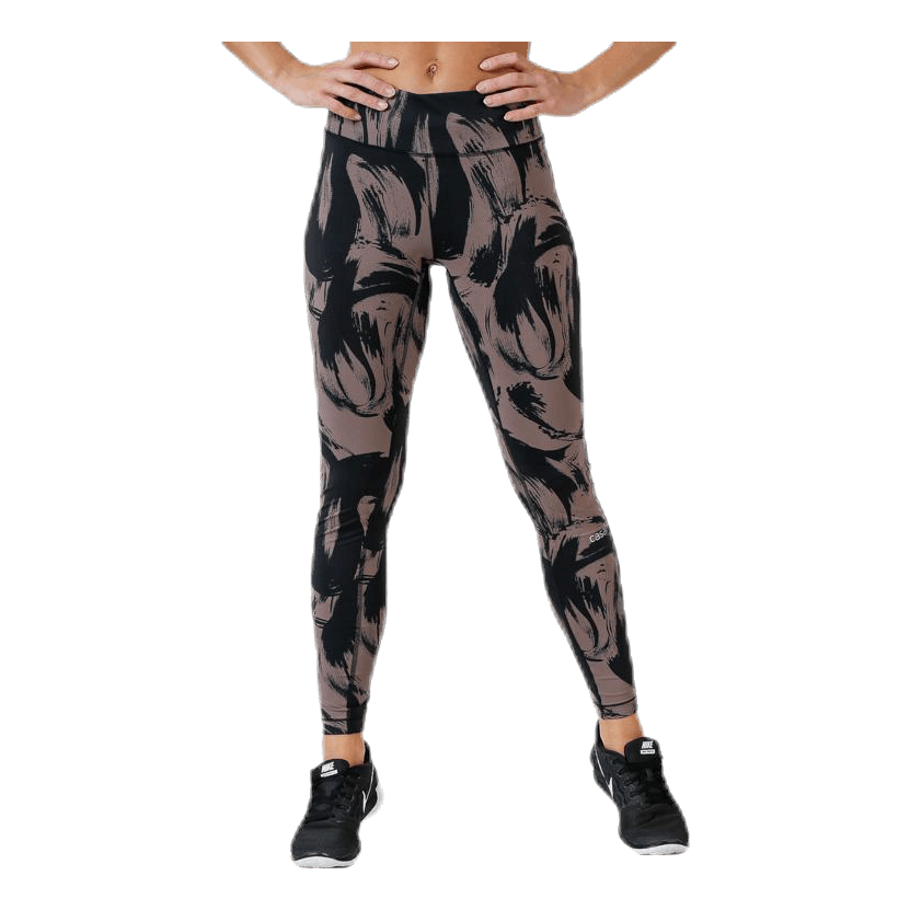Sweeping 7/8 Tights Patterned
