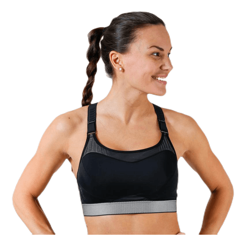 High Control Sports bra Black