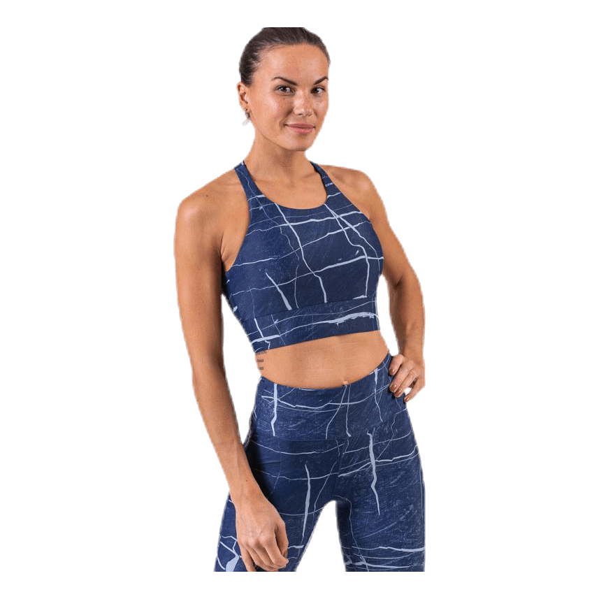 Concious Connected Sports Top Blue