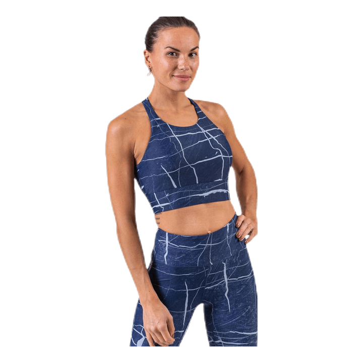 Concious Connected Sports Top Blue