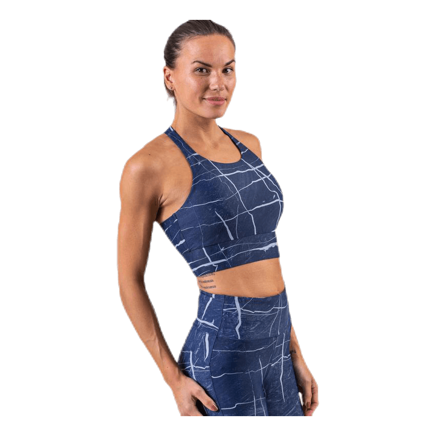 Concious Connected Sports Top Blue