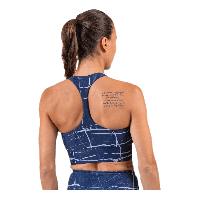 Concious Connected Sports Top Blue