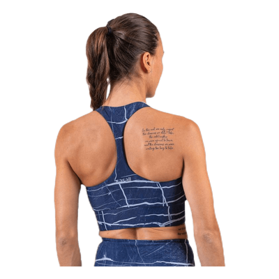 Concious Connected Sports Top Blue