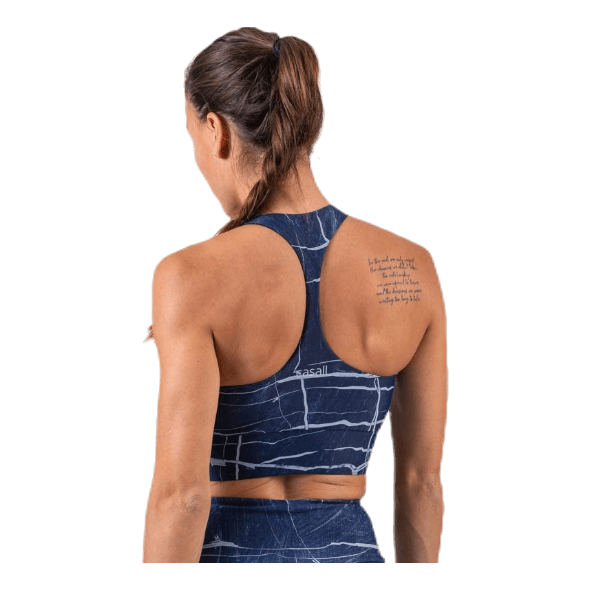 Concious Connected Sports Top Blue