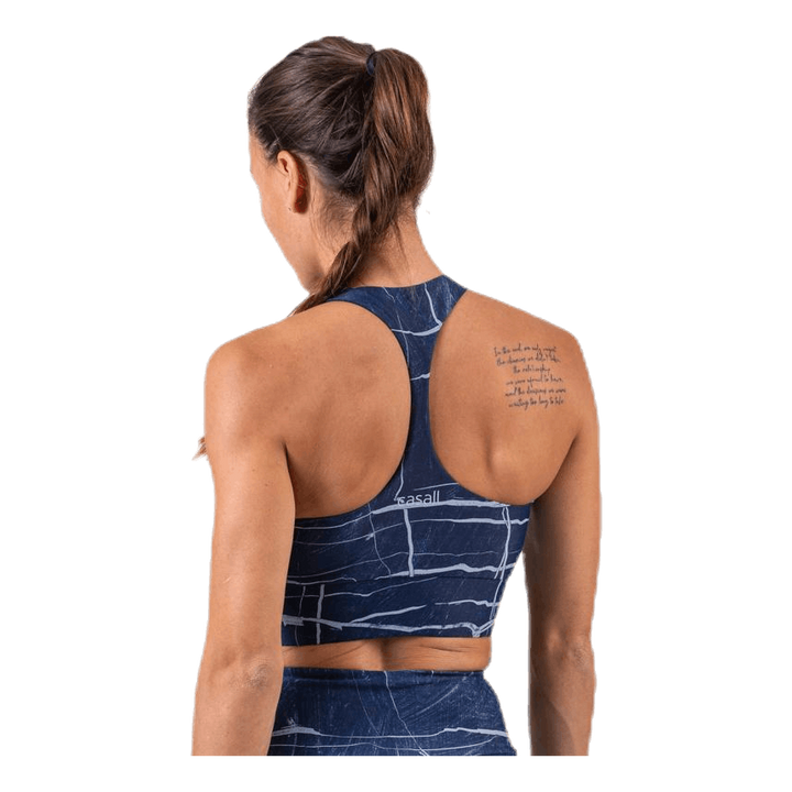 Concious Connected Sports Top Blue