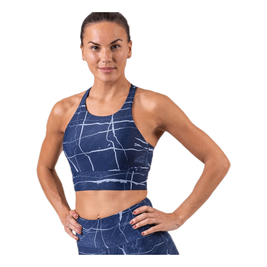 Concious Connected Sports Top Blue