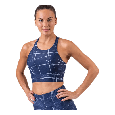 Concious Connected Sports Top Blue