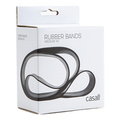 Rubber Band Medium 2pcs Black