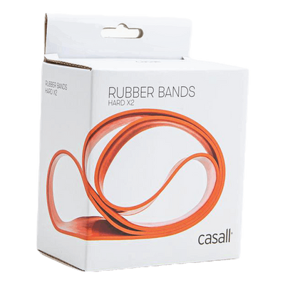 Rubber Band Hard 2pcs Orange